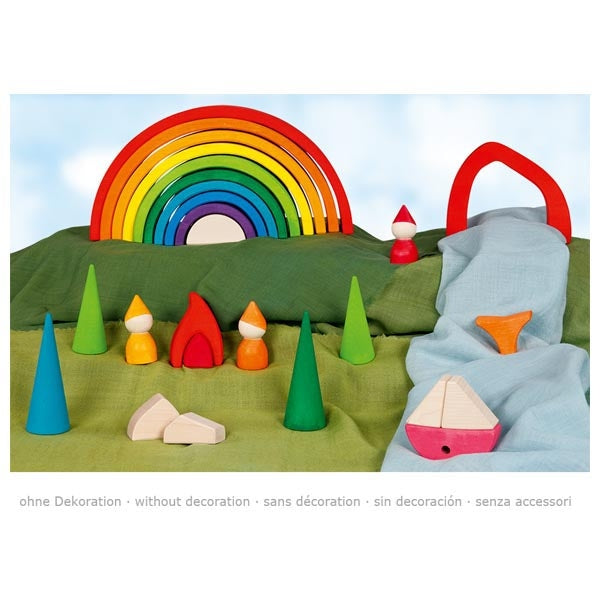 Rainbow building blocks