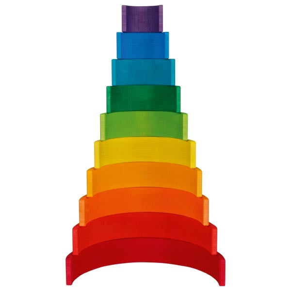 Rainbow building blocks