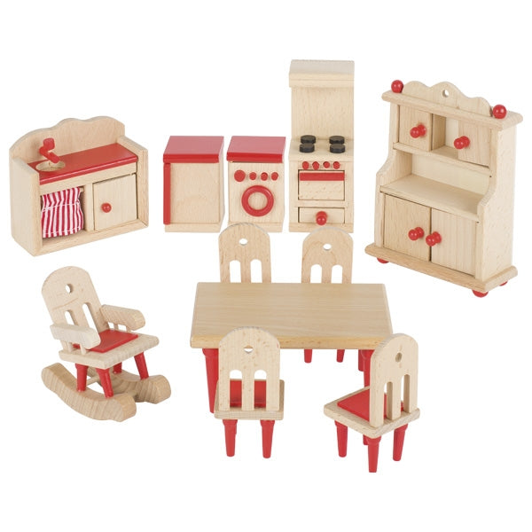 Furniture for flexible puppets, kitchen