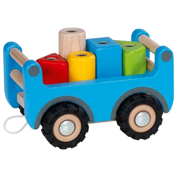 Mobile crane with trailer