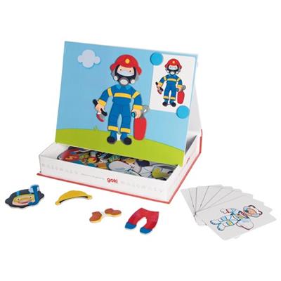 Dress-up magnet game, boy