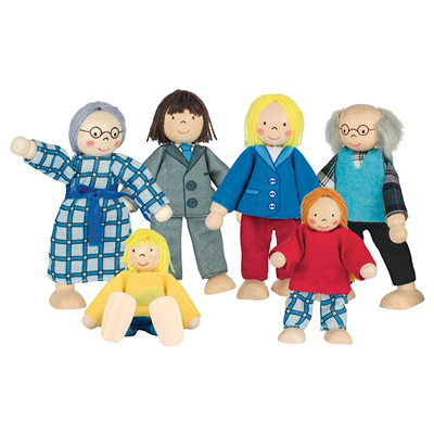 Flexible puppets City Family