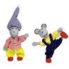 Flexible puppets Mouse dress-up box, Lia & Luca