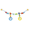 Pram chain vehicles with clips