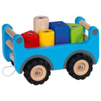 Mobile crane with trailer
