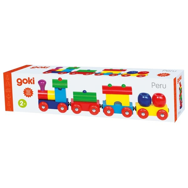 Train Peru, with magnetic couplings