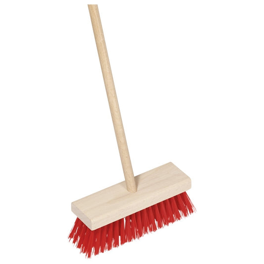 Broom for children, synthetic bristles