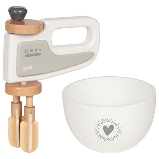 Hand mixer inclusive bowl