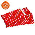 Bedding set for dolls, polka dots