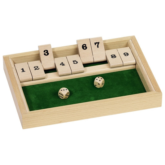 Shut the box game