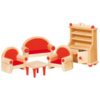 Furniture for flexible puppets, living room