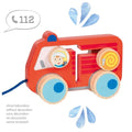 Pull-along fire brigade