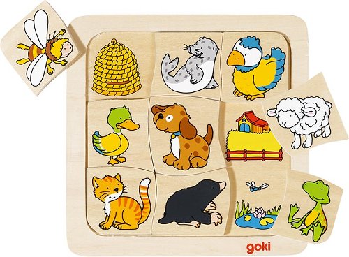 Puzzle, who lives where?