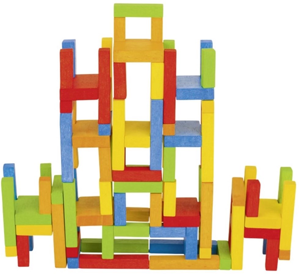 Balancing game, chairs