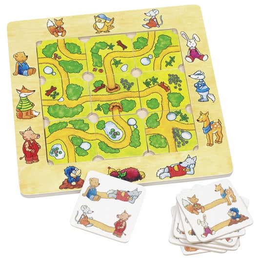 Puzzle game, find the way