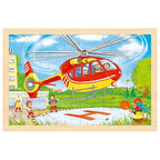 Puzzle Helicopter/Fire Engine