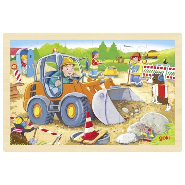Puzzle building site