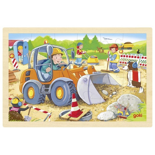 Puzzle construction site