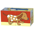 Cube puzzle, animals