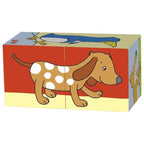 Cube puzzle, animals