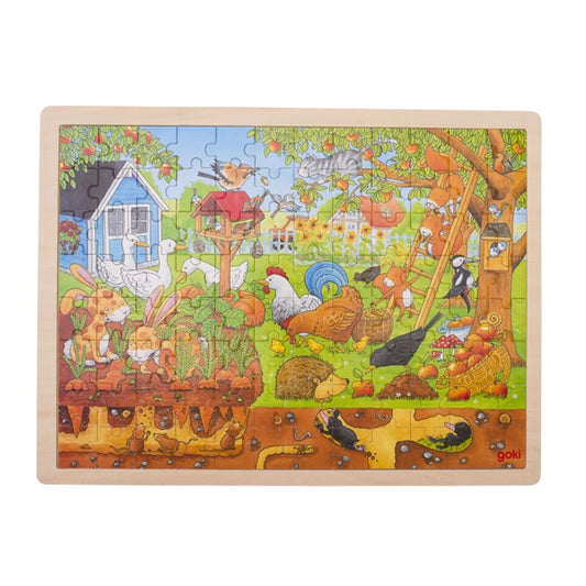 Puzzle, Our garden - over and underground
