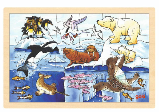 Puzzle artic animals