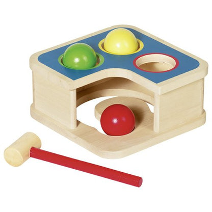 Hammer bench and ball track