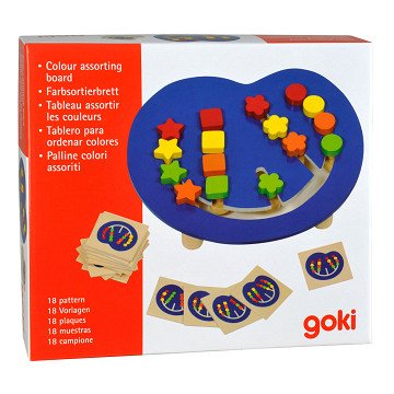 Colour assorting board