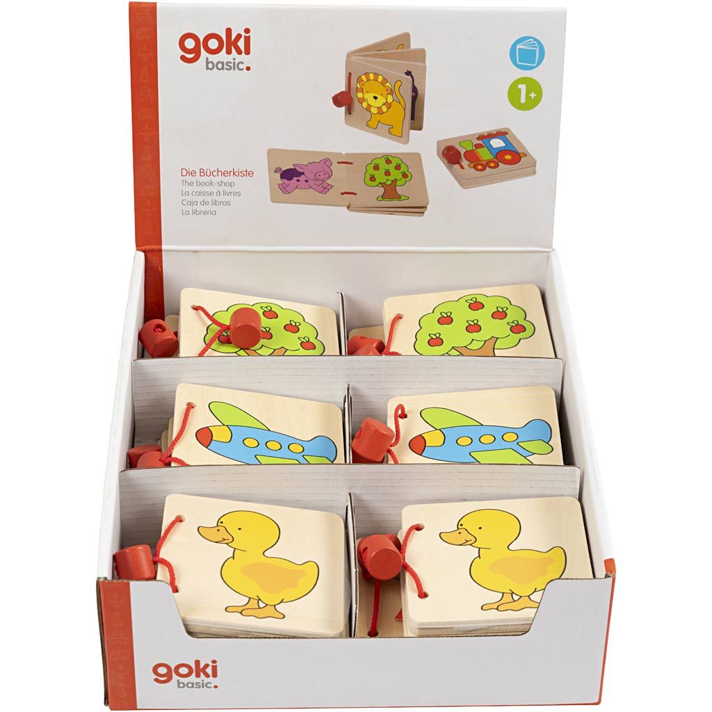 Picture book locomotive, lion,..., goki basic.