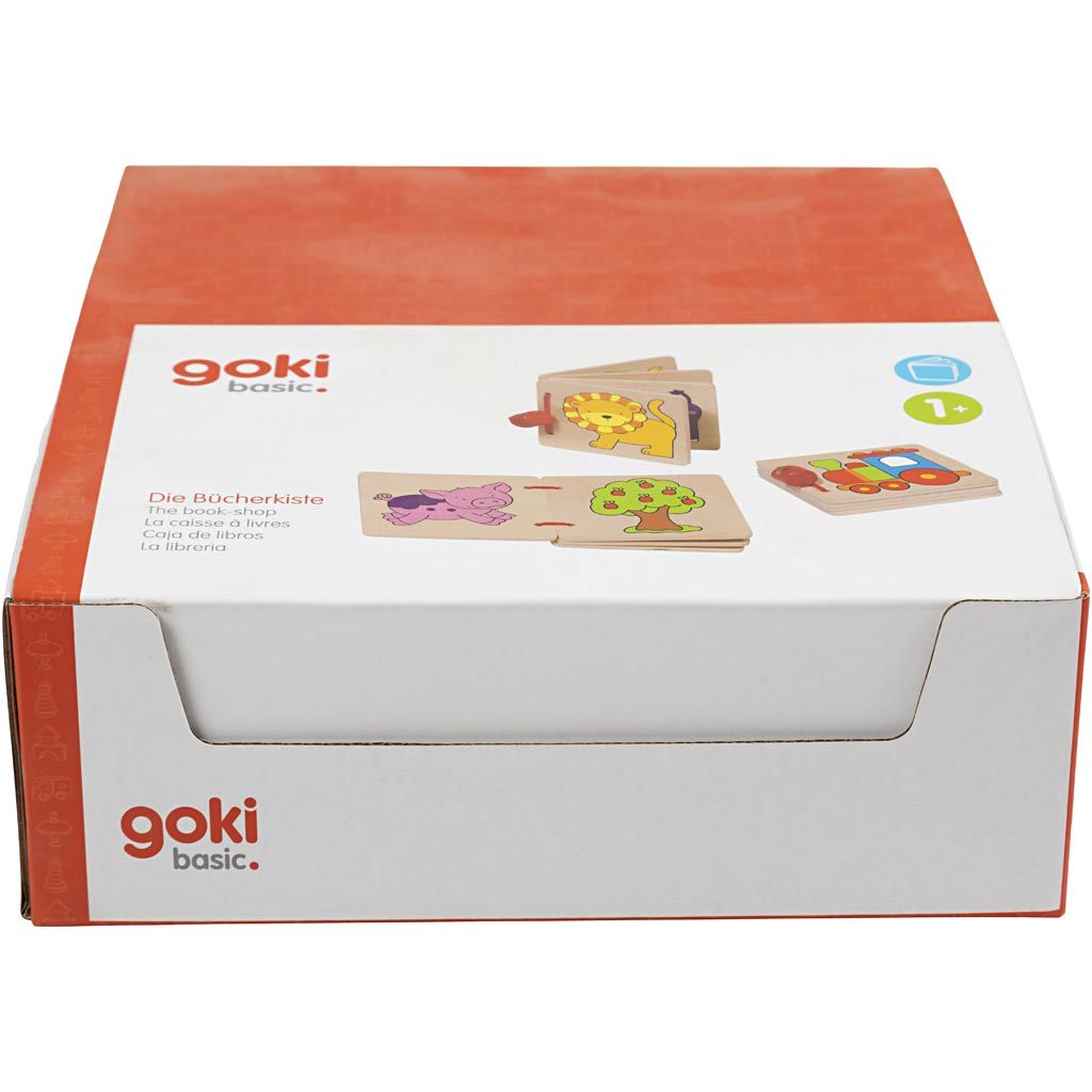 Picture book locomotive, lion,..., goki basic.