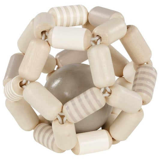 Touch ring elastic ball, grey white