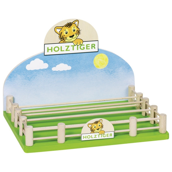 Display for counter, placement for Holztiger products