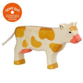 Cow, standing, brown