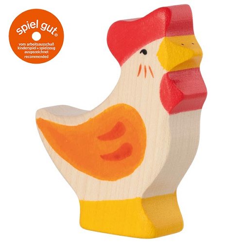 Hen, standing