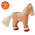 Foal, standing, light brown