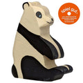 Panda bear, sitting