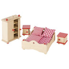 Furniture for flexible puppets, bedroom