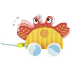 Pull-along animal crab