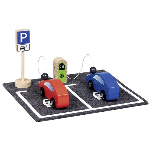 E-charging station PowerLoad, with 2 vehicles