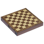 Magnetic chess set with drawers