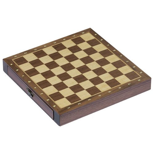 Magnetic chess set with drawers