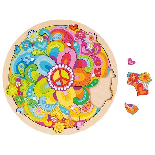 Puzzle Mandala Flowers