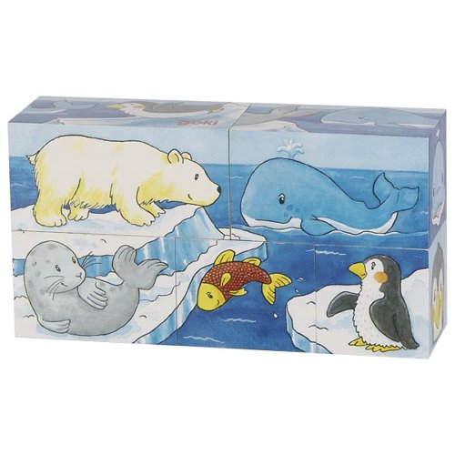 Safari and Artic , cube puzzle