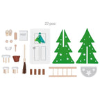 Elf Door with accessories