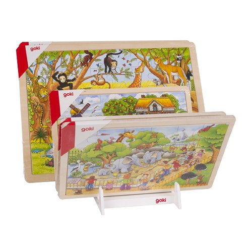 Display for 5 puzzles