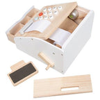 Shop cash register with sound when opened