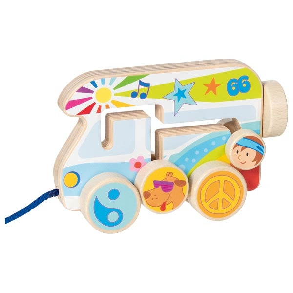 Pull-along Camper van