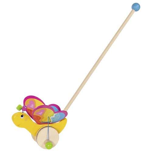 Push-along animal butterfly Labelle