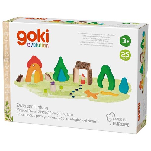 The goki-evolution Building Block Set Magical Dwarf Glade
