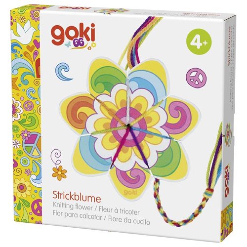 Knitting Flower and Knitting Butterfly